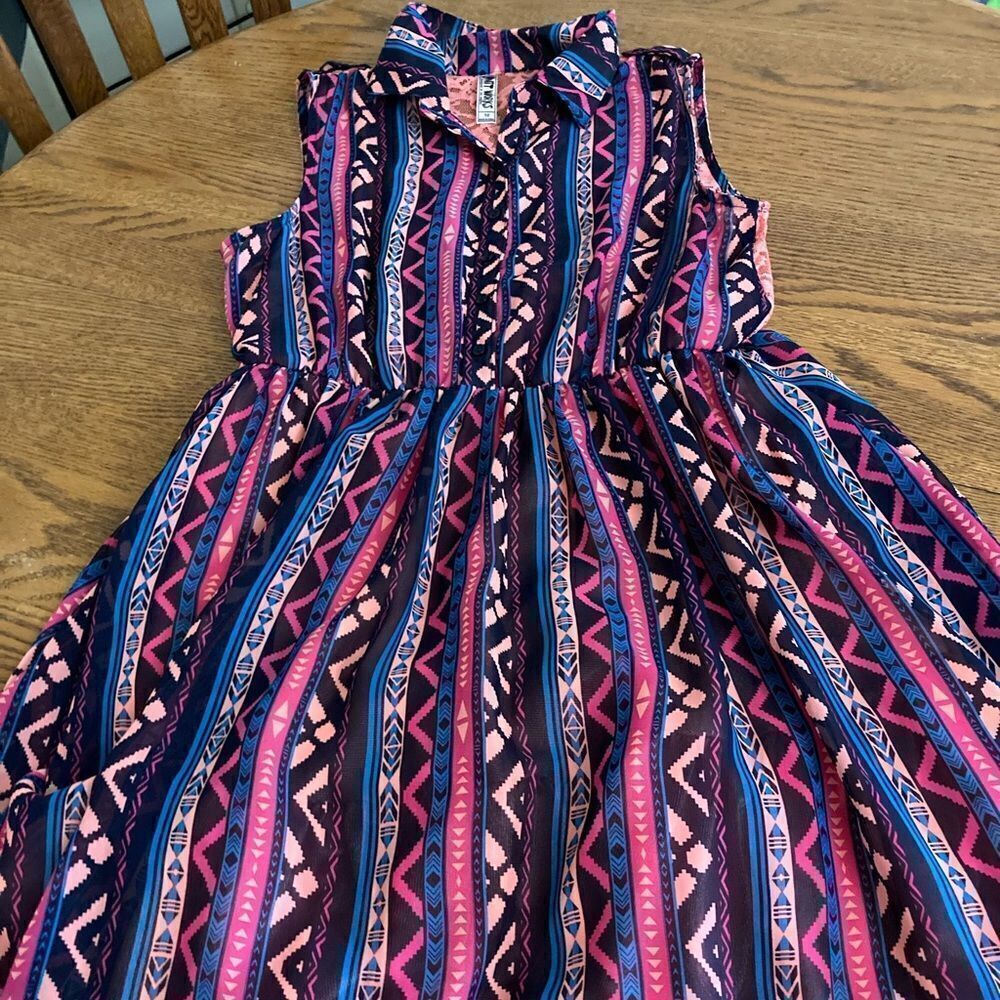 Girls KnitWorks Abstract Dress